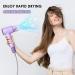 Professional Ionic Diffuser Hair Dryer | High-Speed 110 000 RPM Blow Dryer for Curly Hair | Lightweight Low Noise Travel Hairdryer - Upgrade Your Home Salon Experience - Buy Online on GoSupps.com