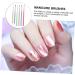 Beatifufu 1 Set Nail Pen Nail Brush Beauty Manicure Pen Brushes Manicure Art Brushes Nail Art Drawing Pen Nail Supplies Kit Nail Art Liner Brush Nail Painting Brushes Nail Kits Lotus Wood - Buy Online on GoSupps.com