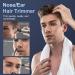 Rechargeable Ear and Nose Hair Trimmer - Painless Facial Hair Trimmer for Men & Women | Dual-Edge Blades & Powerful Motor for Smooth Cutting - Buy Online on GoSupps.com