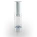 Luxe Airless Bottle 15 ML - Matte Silver & Clear | Premium Quality eCommerce Shipping Worldwide - Buy Online on GoSupps.com