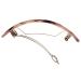 France Luxe Rectangle Volume Barrette Caramel Horn - Buy Online on GoSupps.com