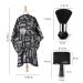 Clke Hairdresser Accessories Set - 2 Professional Brushes & Hairdressing Cloak for Salons & Home Use - Buy Online on GoSupps.com