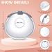 Lictin Silicone Breast Shells - 2PCS Nursing Cups for Sore Nipples with 10pcs Breast Milk Storage Bags - Buy Online on GoSupps.com