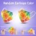 Kids Disposable Tie Dye Face Masks - 30 Pack, 4-Layer, Breathable with Elastic Earloop - Multicolor Protective Masks for Boys & Girls in School & Outdoors - Buy Online on GoSupps.com