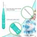 700 Pieces Interdental Brush Set | 100 Braces Brushes & 600 Toothpicks | Oral Hygiene Flossing Tool for Cleaner Teeth - Buy Online on GoSupps.com