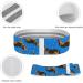German Shepherd Blue Starry Resistance Bands - Non-Slip Booty & Yoga Straps for Workout & Physical Therapy - Buy Online on GoSupps.com
