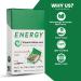 Peak Performance Energy Strips - Vegan Gluten-Free Sugar-Free - 18 Vitamins & Minerals - Instant Chocolate Mint Energy Boost - 30 Oral Strips - Buy Online on GoSupps.com