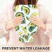 NAANLE 1L Watercolor Disk Heat Bottle with Cover | Transparent Hot Water Bottle for Pain Relief & Therapy - Buy Online on GoSupps.com