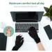 Waxden Copper Compression Arthritis Gloves with Strap - Pain Relief for Arthritis & Carpal Tunnel - 1 Pair Medium Black - Buy Online on GoSupps.com