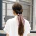Silk Hair Scarf Scrunchies 6 Pack with Ribbon Tails - Hair Accessories for Women and Girls - Buy Online on GoSupps.com