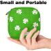 Shop Women's Binding Bags - Irish Cloverleaf Pattern Tampon Storage Multi Zip Pocket Design - Buy Online on GoSupps.com
