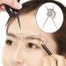 OIIBWQ Stainless Steel Eyebrow Ruler Eyebrow Ruler Eyebrow Ruler Permanent Eyebrow Measuring Tool Make Up Measuring Tool Silver - Buy Online on GoSupps.com