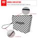 Howilath Galaxy Puppy Cosmetic Bag - Waterproof PU Leather Travel Bag for Girls | Stylish Cow Art Design - Buy Online on GoSupps.com