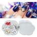 3D Glitter Nail Charms Nail Glitter Charm Rhinestones Ornaments Nail Art Decorations Accessories for DIY Craft Nail Art Design Manicure Decor - Buy Online on GoSupps.com