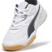 PUMA Unisex Kids Solarflash Jr II Indoor Trainers - 34 EU - Puma White/Nitro Blue/Shadow Gray - International Shipping Available - Buy Online on GoSupps.com