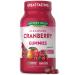Nature's Truth Cranberry Gummies | 100 Vegan Gummies | Natural Cranberry Mango Flavor | Vegan Non-GMO and Gluten Free Supplement