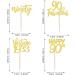 SYKYCTCY 24 Pack Vintage 1933 Cupcake Toppers Glitter Ninety 90 Fabulous Number 1933 Cupcake Picks Happy 90th Birthday Wedding Anniversary Party Cake Decorations Supplies Gold 90th Gold - Buy Online on GoSupps.com