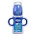 Dr. Brown's Wide-Neck Sippy Bottle 6M+, 9 oz Blue | Durable Baby Feeding Solution - Buy Online on GoSupps.com