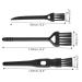 Electric Shaver Cleaning Brush Set - 12 Pieces with Nylon Bristles | Razor Clipper Duster Cleaner | 3 Sizes - Buy Online on GoSupps.com