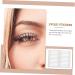DOITOOL Clear Tape 30 Sheets Eyelid Double-Side Tapes Transparent White Invisible Sides Practical Double Stickers Korean Makeup - Buy Online on GoSupps.com