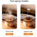 560ML Essential Oil Aromatherapy Volcano Diffuser with Remote Control | Flame Humidifier for Bedroom | White 10W Air Diffuser - Buy Online on GoSupps.com