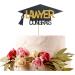 Black Glitter Congrats Doctor Cake Toppers - Future Doctor Cake Decor - 2023 Medical Doctor Graduation Party Decorations Supplies - Buy Online on GoSupps.com