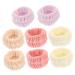 8pi ces Bandes De Poignet Flanelle Pour Lavage Du Visage Absorbantes Et Confortables Id ales Pour Spa Maquillage Et Sport