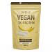 Protein vegan banana 1kg - 84.1% vegetable protein - nutri+ 3k protein powder - vegan protein powder - shake without lactose gluten & milk protein banana 1 kg (1 Pack)