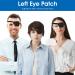 2Pcs Adjustable Left Eye Patches for Adults | 3D Medical Eyepatch for Amblyopia Strabismus & Post-Surgery - Comfortable & Secure Fit - Buy Online on GoSupps.com