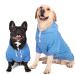 Furryilla Pet Clothes for Dog, Dog Hoodies Sweatshirt with Leash Hole for Medium Large Dogs (XXL,Blue) XX-Large Blue Dog Hoodie