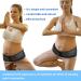 CHARMKEY Sacroiliac SI Joint Hip Belt | Lower Back Support Brace for Men & Women | Pelvic & Trochanter Pain Relief - Large - Buy Online on GoSupps.com
