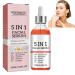 30% Vitamin C Serum for Face Skincare with 10% Hyaluronic Acid &Vitamin E 5 in 1 Facial Serum Hyaluronic Acid 10% For Face Hydrated Anti Aging Facial Brightening Serum for All Skin Types