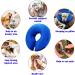 Katoggy Inflatable Dog Cone Collar - Soft Recovery Collar for Dogs & Cats - Adjustable Elizabethan Collar for Surgery - Large Blue - Buy Online on GoSupps.com