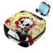 Portable women's binding-up bags menstrual cup bags feminine menstrual insert pocket for teenage girls tampons for the first period Grunge skull multicolored 09