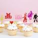 Blumomon 32Pcs Popular Singer Cupcake Toppers Popular Singer Birthday Party Decoration Music Themed Party Fans Party Decoration Singer-32 - Buy Online on GoSupps.com