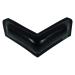 Extreme Max 3006.7745 BoatTector Vinyl 90 Dock Corner Bumper - Black