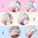 Feather Nail Art Stamping Kit - 4 Templates, Stamper, Scraper, Dreamcatcher Plates for DIY Manicure - Style 1 - Buy Online on GoSupps.com