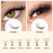 Buy 240 Individually Quewel Eyelashes - 10D+20D D Curl Mix 8-14mm | Reusable False Eyelashes for Stunning Eye Makeup - Buy Online on GoSupps.com