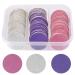 Bestgle Sanding Disc Pedicure 60 Pieces Feet Grinder Sandpaper 25 mm Foot Care Replacement Foot Grinder Head Discs Pad Remover Sandpaper Discs for Cracked Heel Dead Skin with Wave 180 Grit