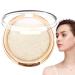 White Highlighter | Natural Face Contouring Highlight Palette with Shimmer | 6 Colors Make Up Powder for Women Groom Nose and Face Shape Tmay 03