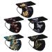 Adults Black Disposable_Face_Masks_Butterflies_Printed_Face_Cover Non-Woven Fabric Comfotable for Outdoor Daily Protction