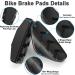 NUWAB 2 Pairs Premium Bike Brake Pads 50mm - Professional Caliper Brake Blocks for Road Bicycle with Allen Wrench - Buy Online on GoSupps.com