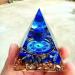 Ycyngcheng Moonstone & Lapis Lazuli Orgone Crystal Pyramid 6CM - Energy Tower for Reiki Chakra Healing and Nature Jewelry - Buy Online on GoSupps.com