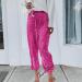 Elegant Sequin Pants for Women | Gold & Silver Baggy Jogging Trousers | Vintage Disco Fashion & Party Wear - Buy Online on GoSupps.com