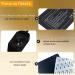 FIPASEN Reptile Heating Mat with Temperature Adjustment 8x12 Inch Terrarium Heat Mat for Tortoise/Snakes/Lizard/Gecko/Hermit Crab/Frog/Spider/Insect Breeding/Plant Box - Upgraded Reptile Heating Pad 8" X 12" with Adjust Knob - Buy Online on GoSupps.com