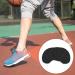 2 Pairs Self-Adhesive Heel Pads Cushion Inserts for Comfortable Shoe Fit - Black, One Size - Heel Grips for Women & Men - Buy Online on GoSupps.com