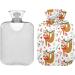 Cute Sloth Hot Water Bottle with Cover - 2L for Pain Relief & Cramps | Ideal for Hand & Feet Comfort - Shop Internationally - Buy Online on GoSupps.com