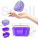Argomax Denture Box - Dark Purple Prosthesis Storage Cleaning & Soaking Solution with Sieve | Durable & Stylish Dentistry Box - Buy Online on GoSupps.com