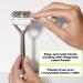 Leaf Razor Mercury | Eco-Friendly Razor for Men & Women - Multi- cling Swiveling Head with Stainless Steel Blades | Ideal for Body & Head Shaving - Buy Online on GoSupps.com