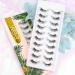 Emeda Natural False Eyelashes - 10 Pairs 2 Styles Clear Band 100% Handmade Cat Eye & Soft Whisper Lashes - Buy Online on GoSupps.com
